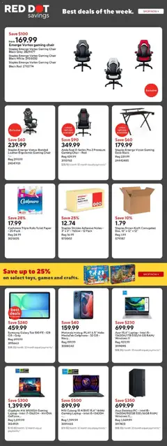 Preview of leaflet Weekly flyer / circulaire from shop Staples is valid from Oct 31, 2025 | Page: 2