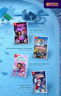 Ad Preview of GameStop Holiday Gift Guide from 11/01/2025 | Page: 21