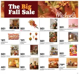Ad Preview of Michaels Weekly Ad from 09/07/2025