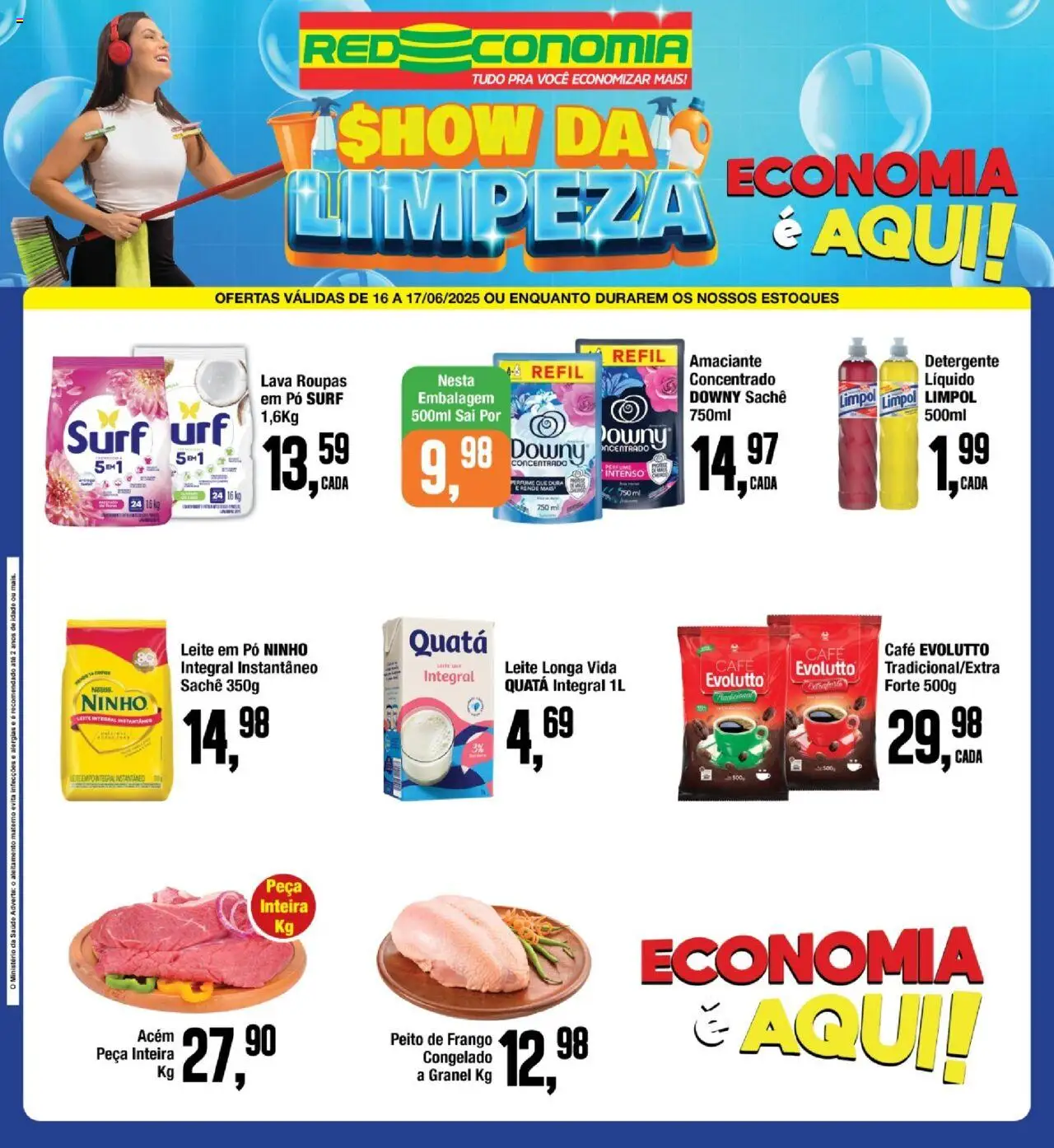 RedEconomia folheto "Encarte" válido a partir de 16/06/2025 - número de página 1