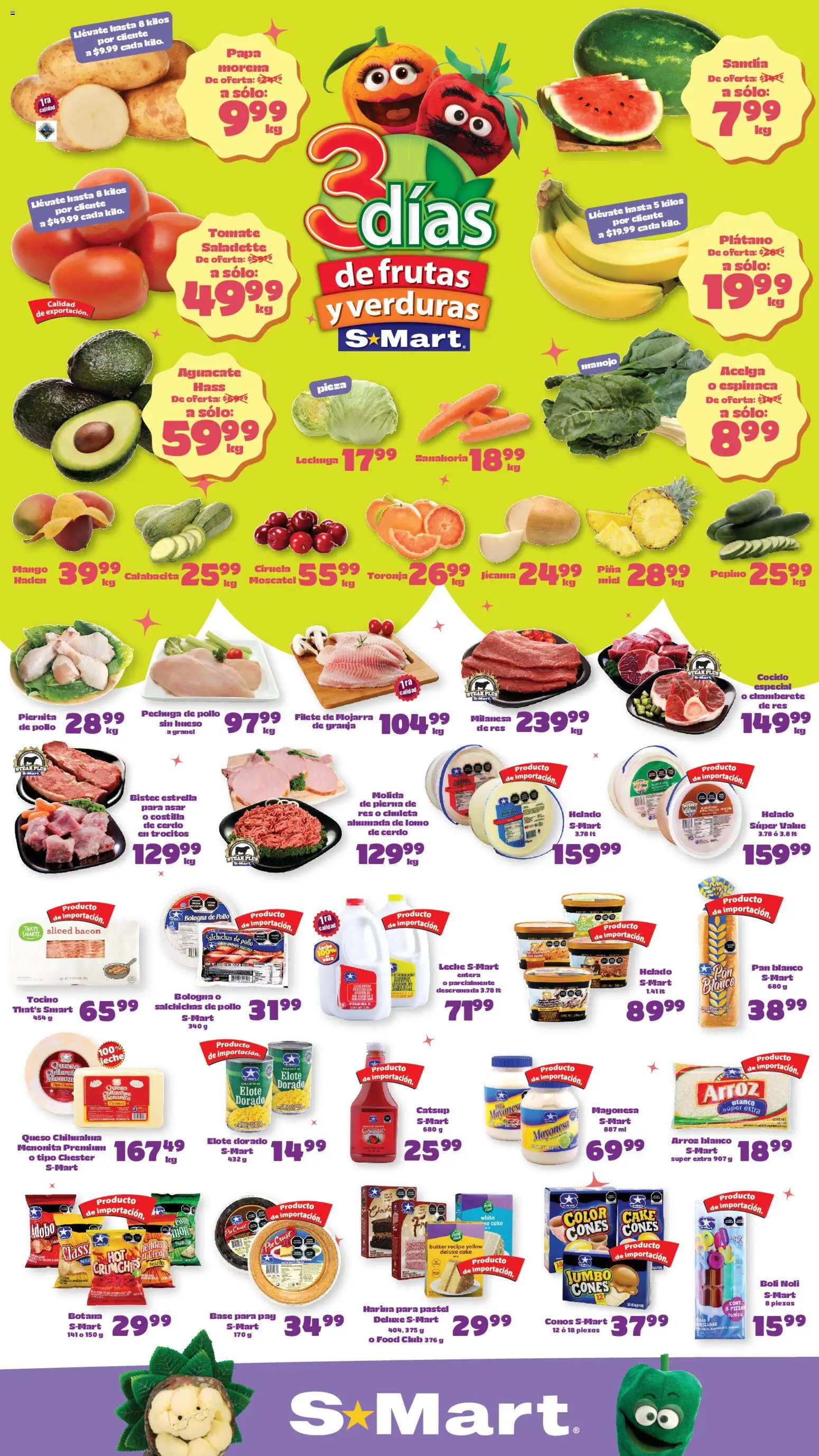 Vista previa las ofertas de la tienda S-Mart - S-Mart folleto Reynosa desde el 28/04/2026 
