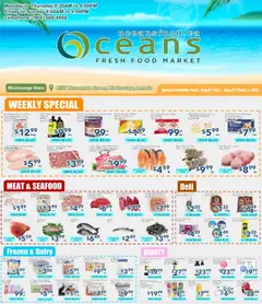 Preview of leaflet Weekly Flyer - Mississauga from shop Oceans is valid from Aug 01, 2025
