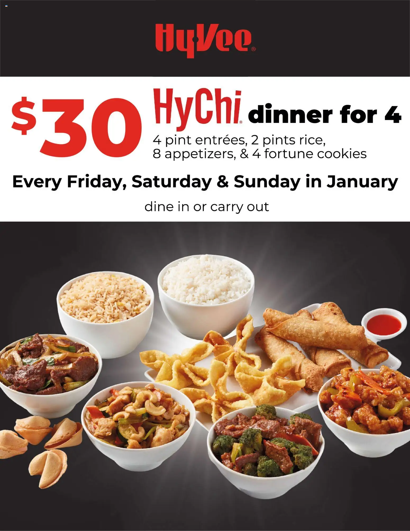 Ad Preview of HyVee HyChi Weekend Special from 01/16/2026 - Cookies