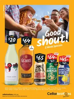 Preview of catalogue Catalogue TAS from shop Cellarbrations valid 23/02/2026