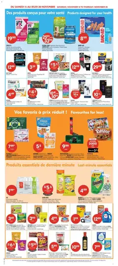 Preview of leaflet Weekly flyer / circulaire from shop Pharmaprix is valid from Nov 15, 2025 | Page: 16