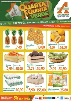 Pré-Visualização do folheto "Ofertas - SP" da loja Atacadão válido a partir de 15/10/2025