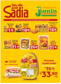 Pré-Visualização do folheto "Supermercados Joanin ofertas BRF" da loja Supermercados Joanin válido a partir de 17/03/2026