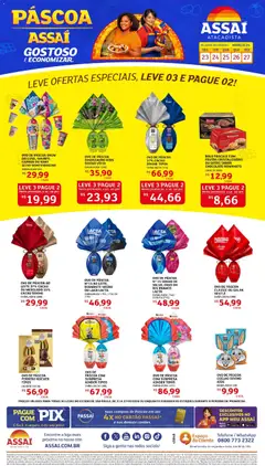 Pré-Visualização do folheto "Assaí Atacadista ofertas - SP" da loja Assaí Atacadista válido a partir de 23/03/2026