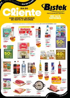 Pré-Visualização do folheto "Ofertas Dia do Cliente" da loja Bistek Supermercados válido a partir de 12/09/2025