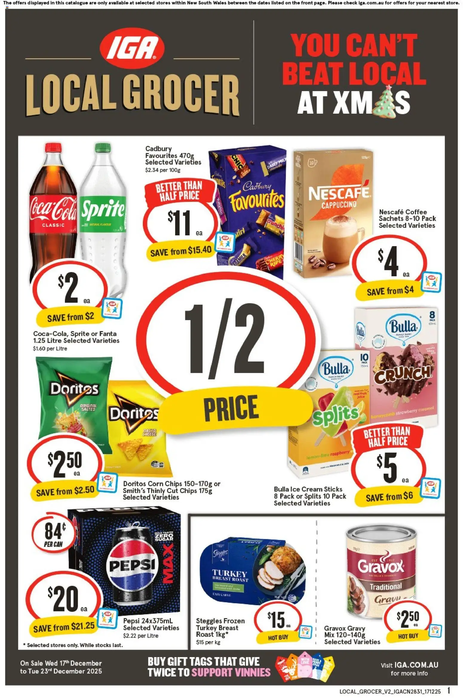 Preview of catalogue Local Grocer NSW from shop IGA valid 17/12/2025