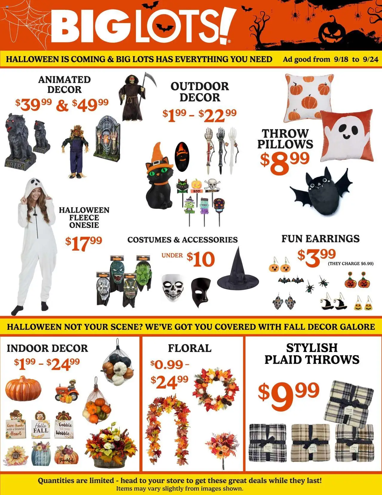 Big Lots Weekly Ad from 09/19/2025 - Flyer - Page number 1