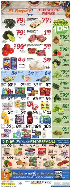 Ad Preview of El Super Weekly Ad - NV from 09/10/2025