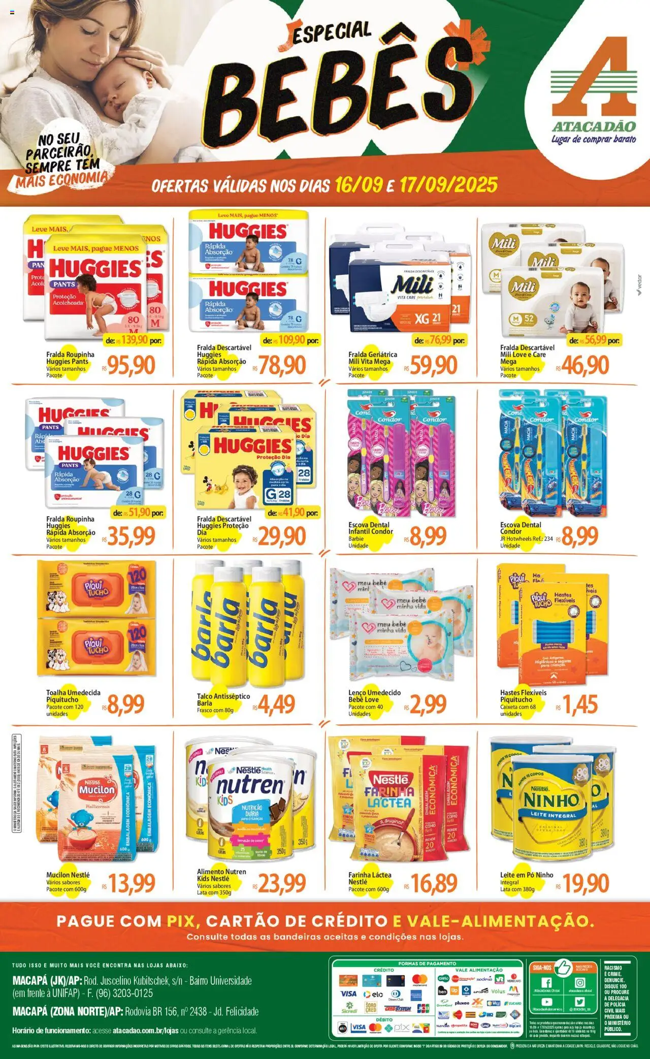 Atacadão folheto "Ofertas - AP" válido a partir de 16/09/2025 - número de página 1