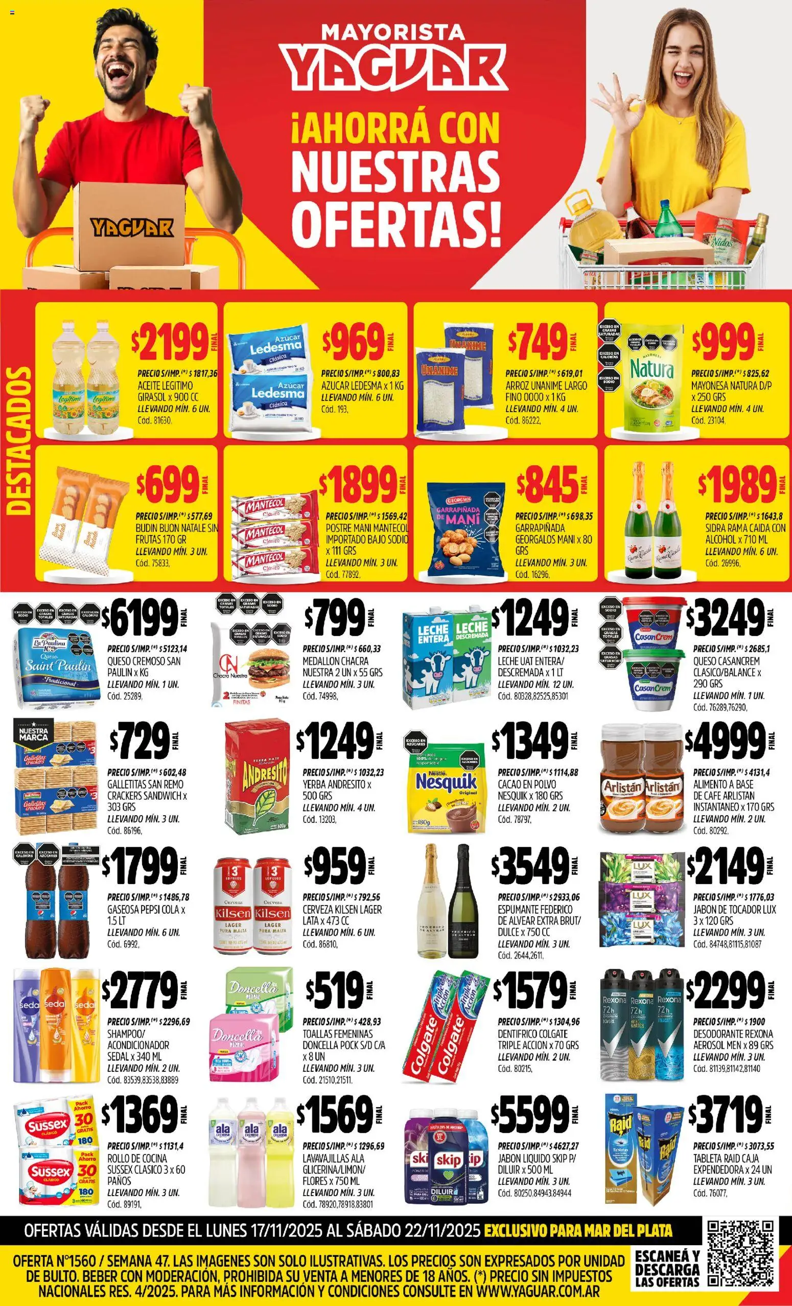 Vista previa del folleto de la tienda Yaguar válido desde el 17/11/2025 