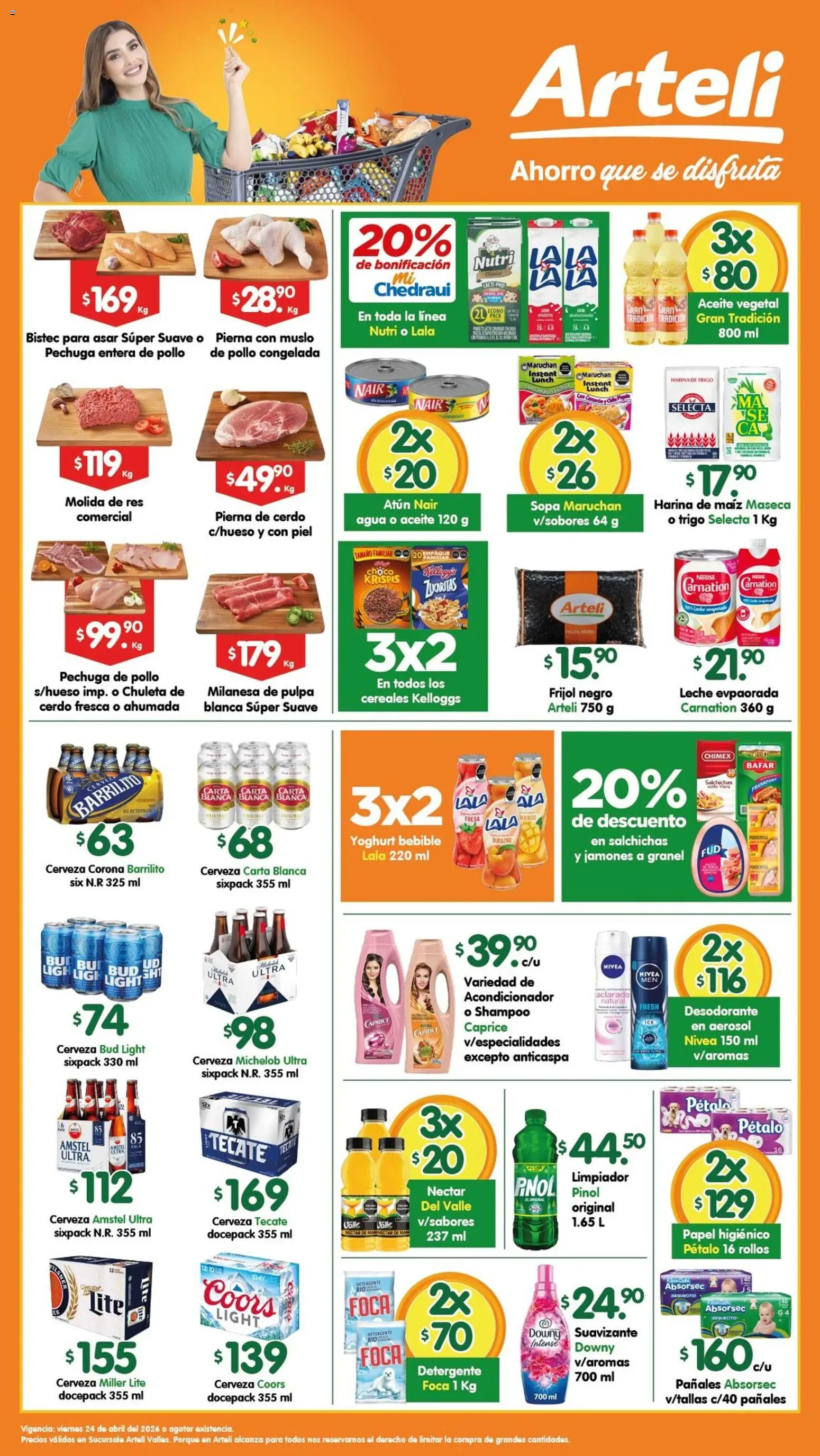 Vista previa las ofertas de la tienda Arteli - Arteli folleto Valles desde el 24/04/2026 