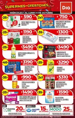 Vista previa del folleto de la tienda Dia válido desde el 01/10/2025 