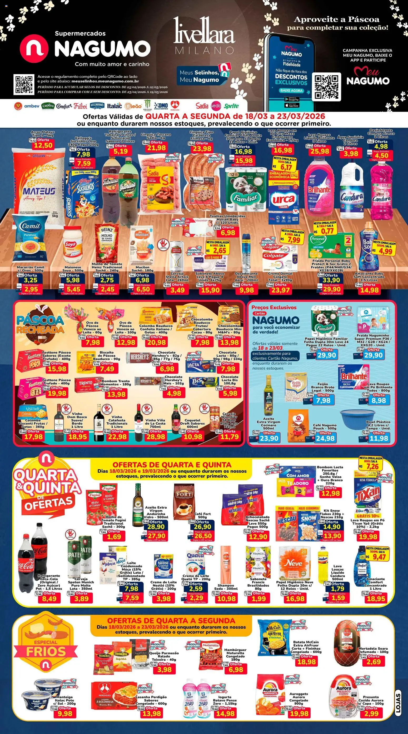 Pré-Visualização do folheto "Nagumo - Ofertas da semana" da loja Nagumo válido a partir de 18/03/2026