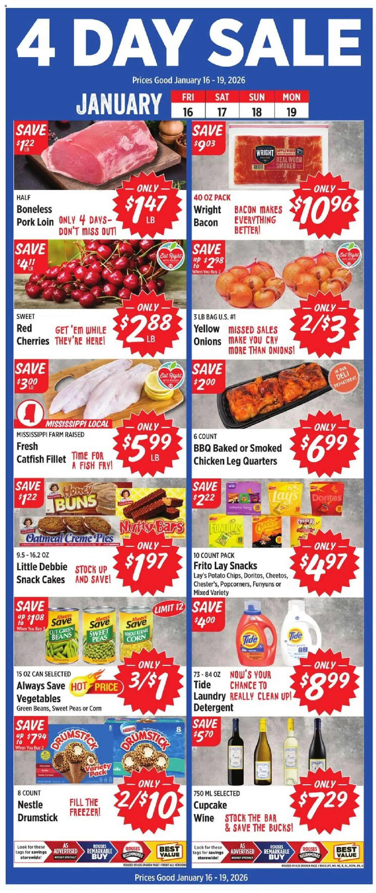 Ad Preview of Rouses Weekly Ad from 01/14/2026