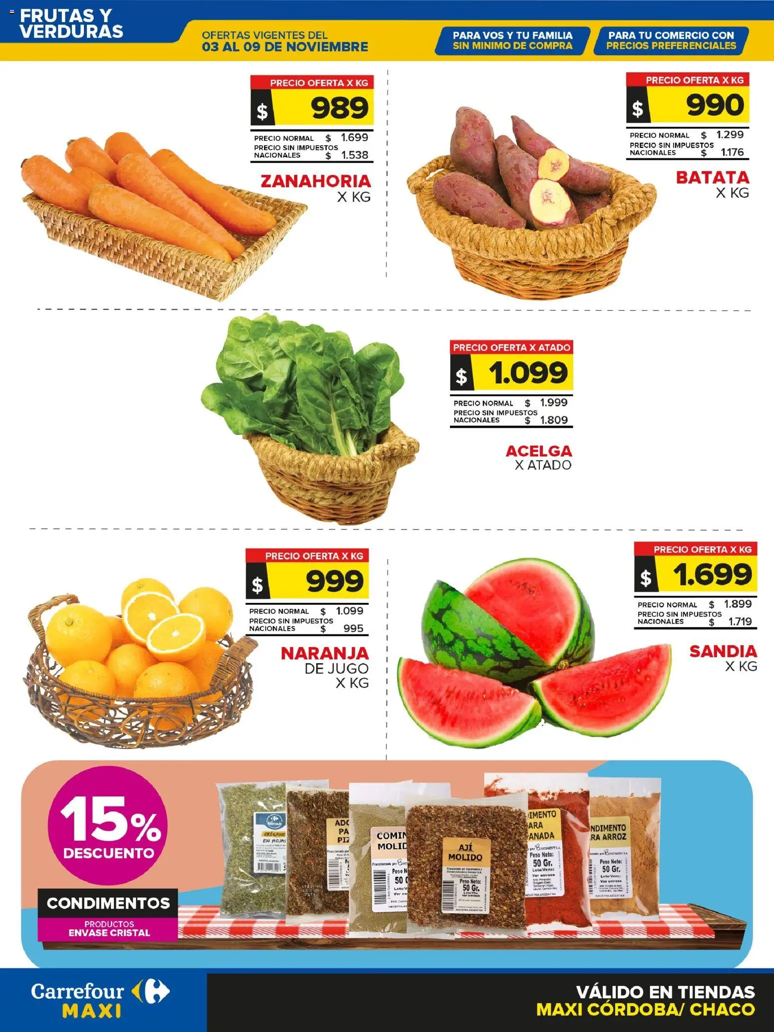 Vista previa del folleto de la tienda Carrefour válido desde el 03/11/2025 