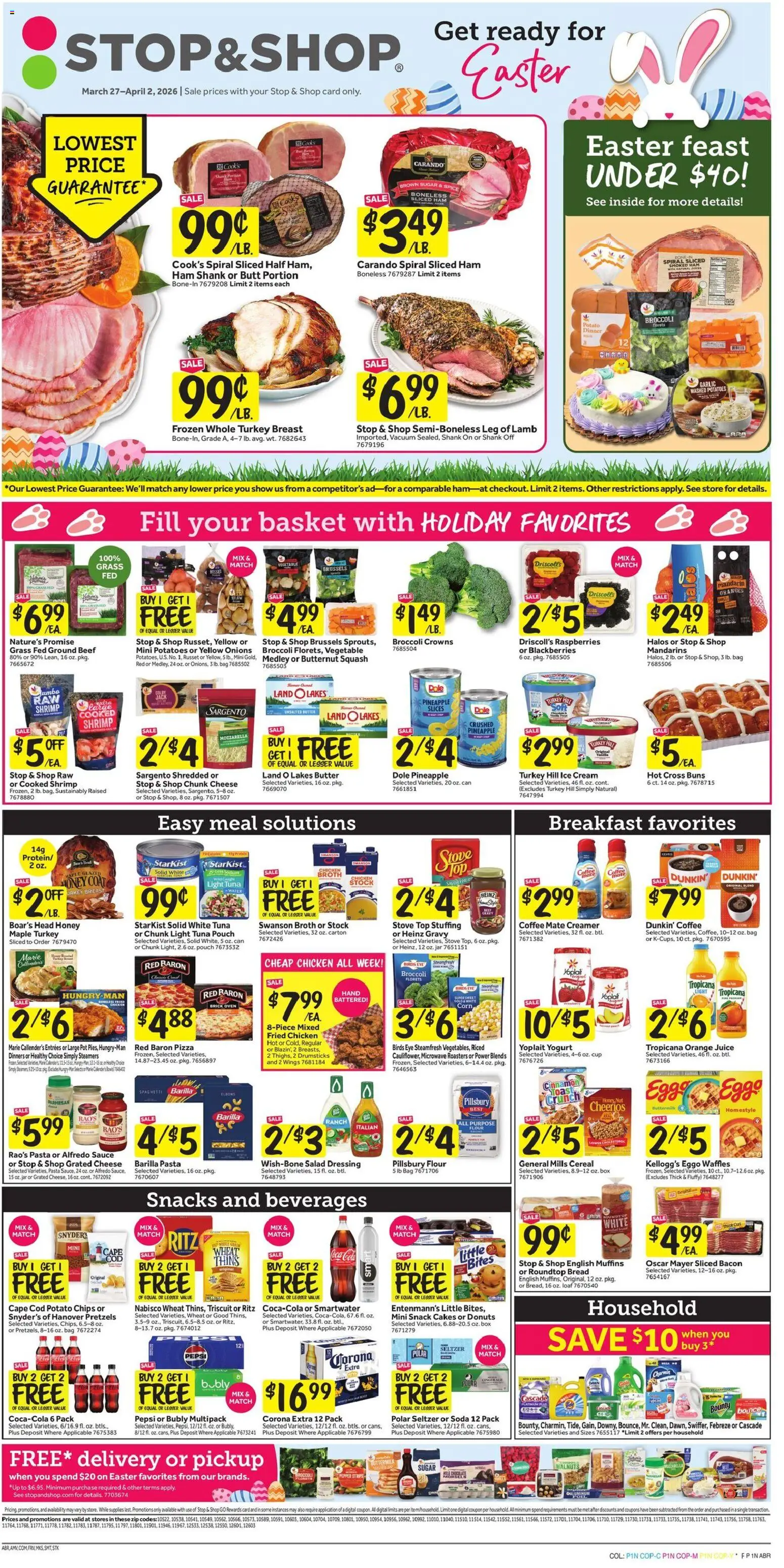 Ad Preview of Stop & Shop Stop & Shop Weekly Ad from 03/27/2026