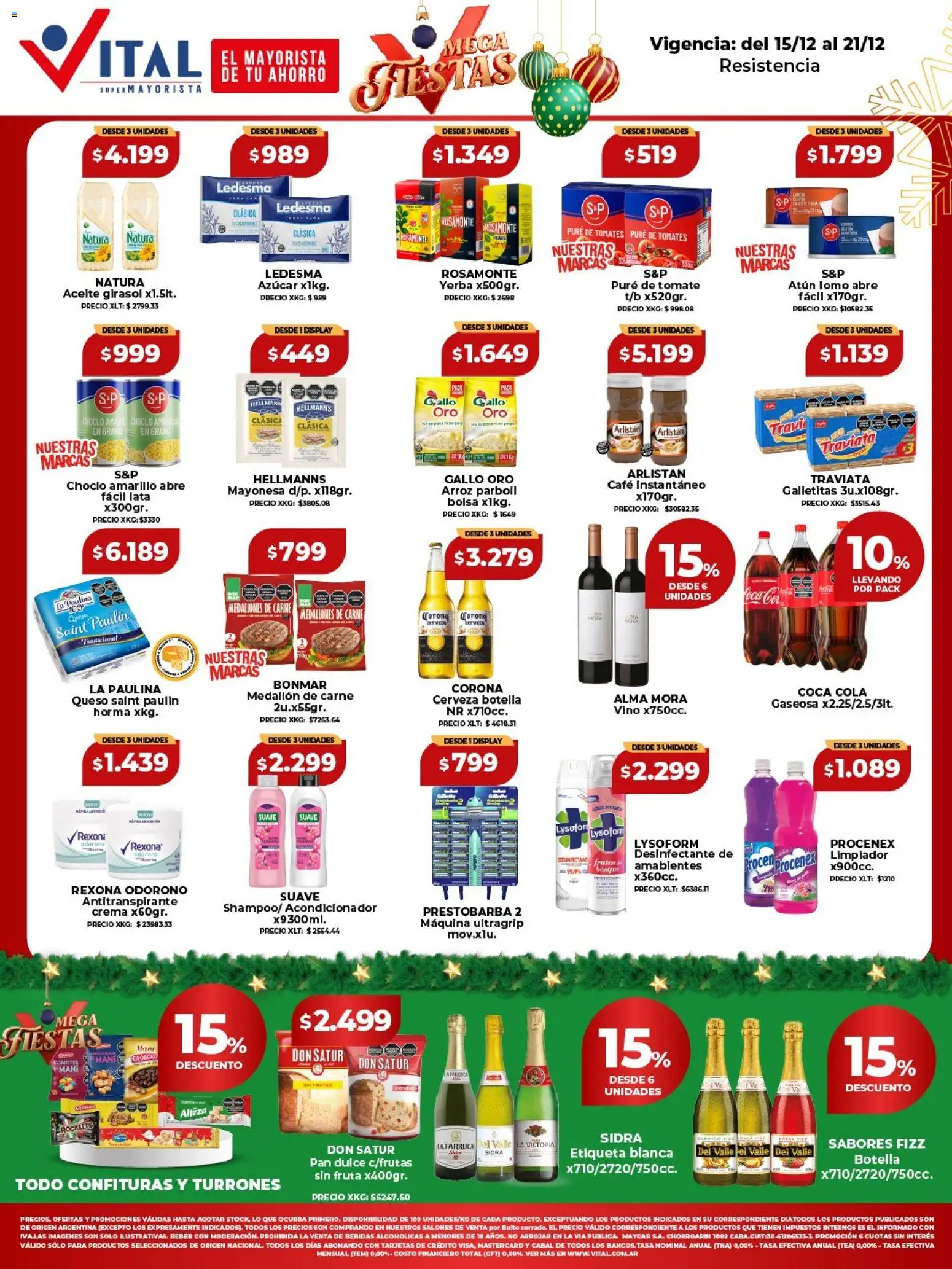 Vista previa del folleto de la tienda Vital válido desde el 15/12/2025 