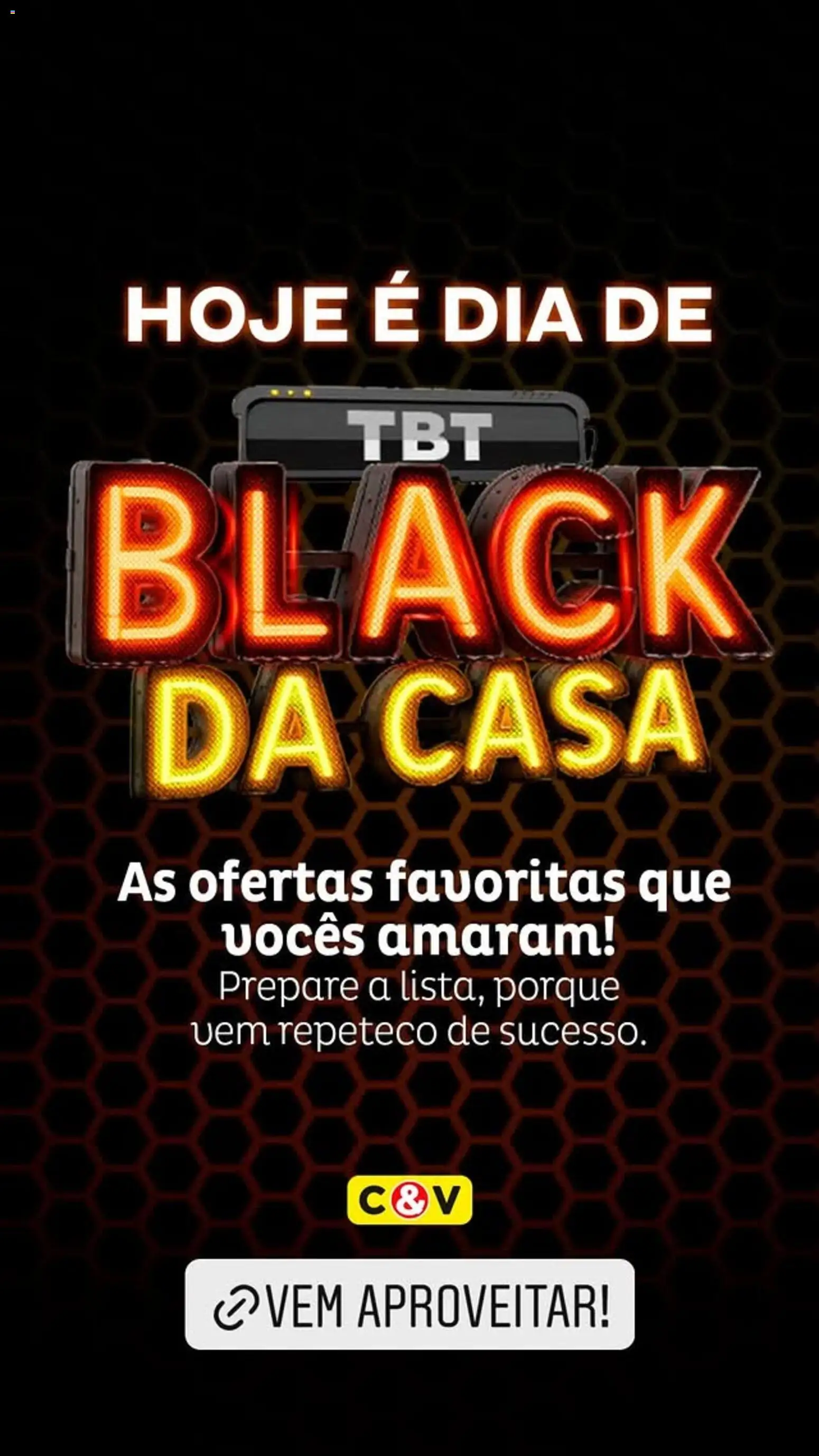Pré-Visualização do folheto "Black Friday" da loja Casa e Video válido a partir de 31/10/2025