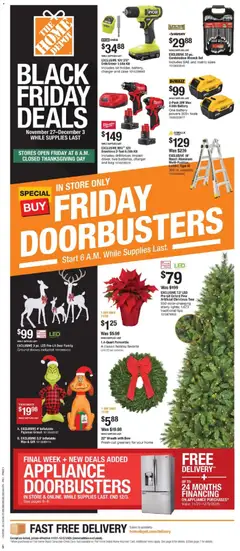 Ad Preview of Home Depot Local Ad - NC from 11/27/2025