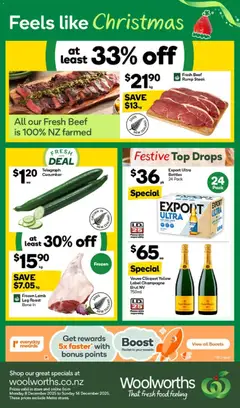 Preview of catalogue Catalogue South Island from shop Woolworths valid 8 Dec 2025