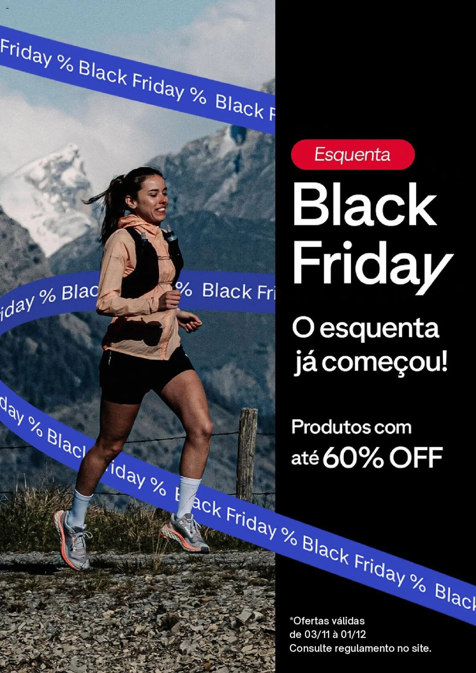 Pré-Visualização do folheto "Black Friday" da loja Decathlon válido a partir de 03/11/2025