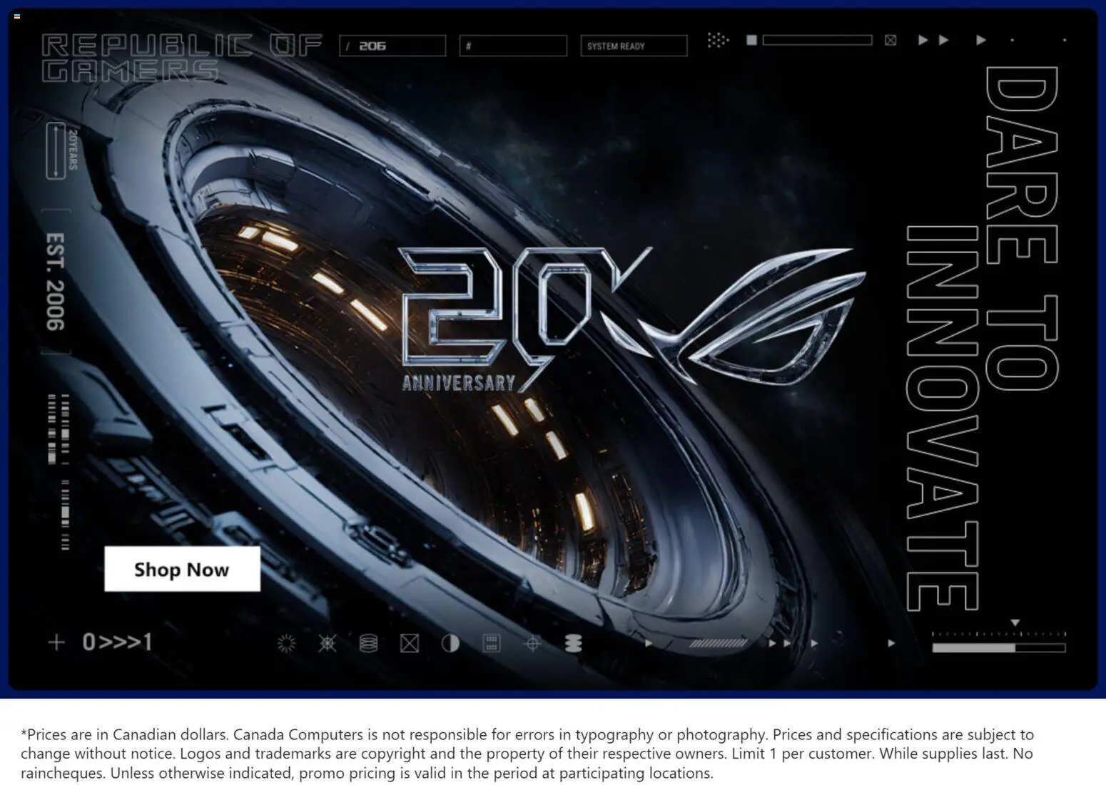Preview of leaflet Weekly flyer from shop Canada Computers is valid from Feb 20, 2026