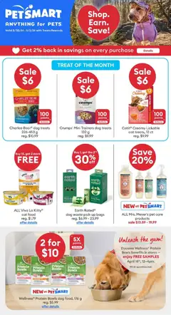 Preview of leaflet Petsmart weekly flyer / circulaire from shop Petsmart is valid from Mar 30, 2026