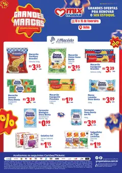Pré-Visualização do folheto "Ofertas Grandes Marcas" da loja Mateus válido a partir de 10/02/2026