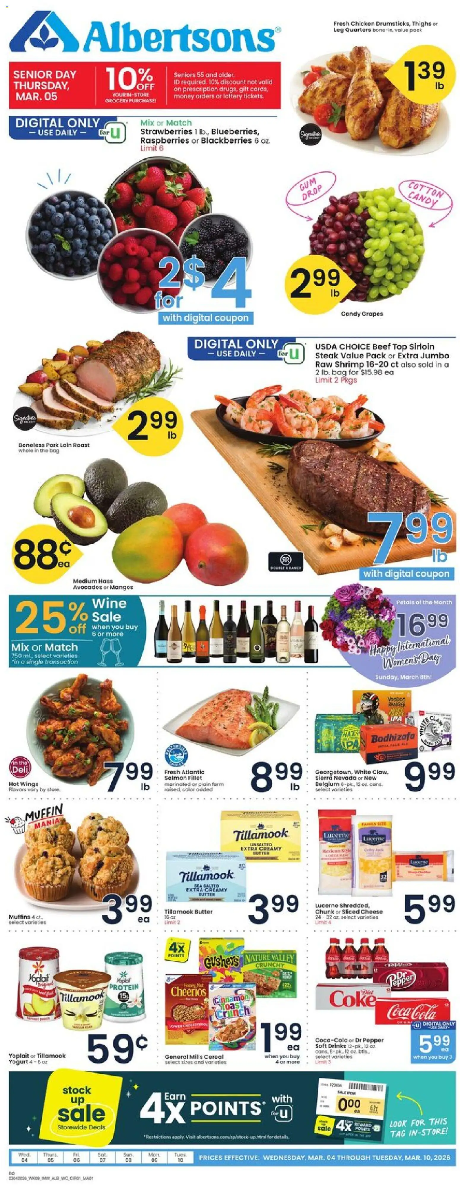 Ad Preview of Albertsons Albertsons Weekly Ad from 03/04/2026
