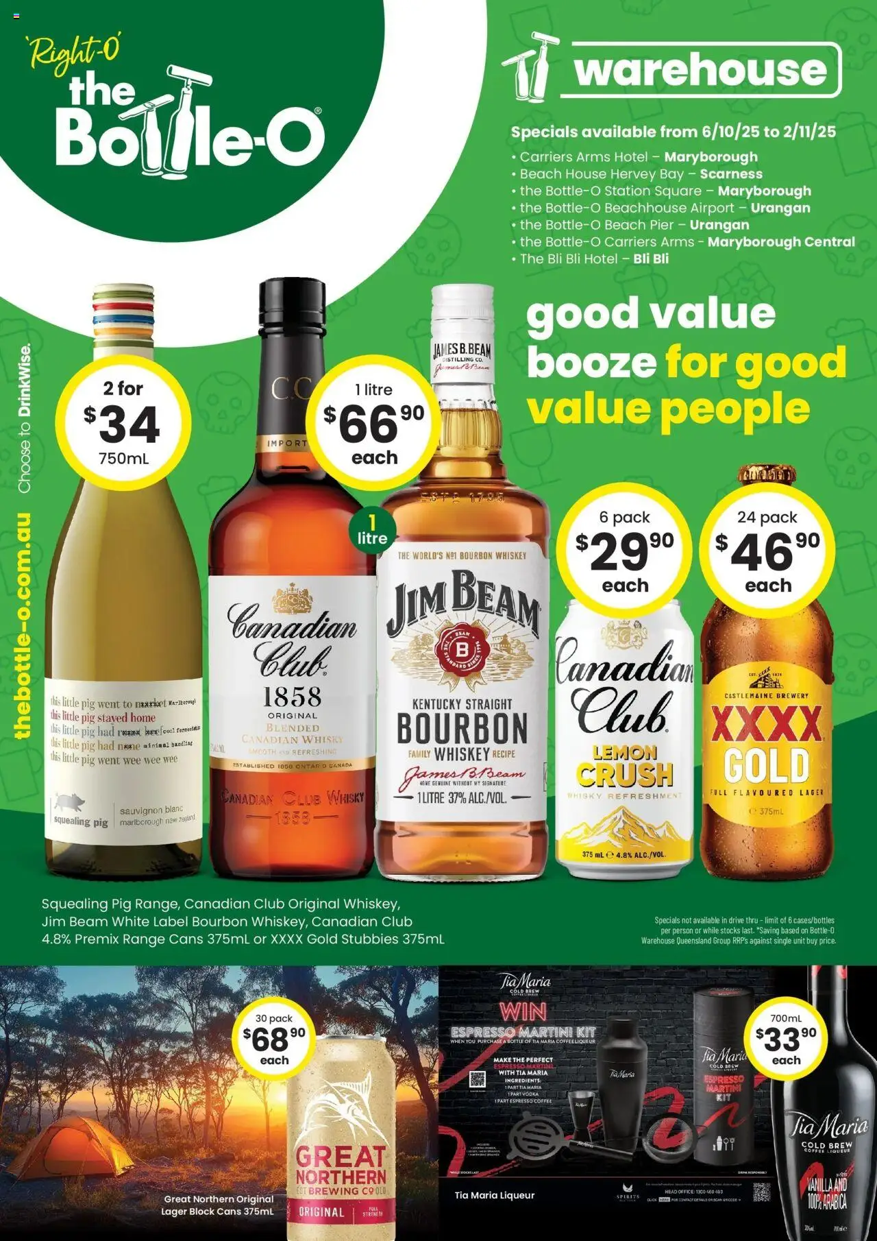 The Bottle-O catalogue valid from 05/10/2025 - page 1