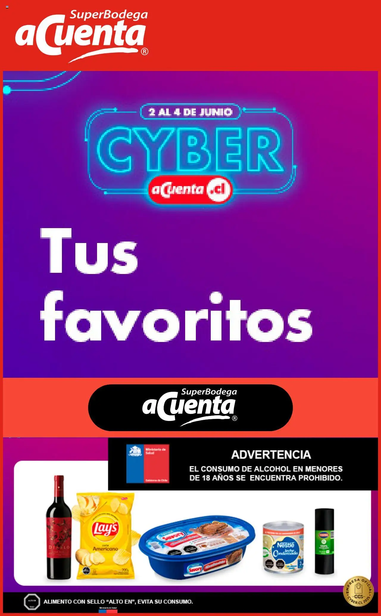 Super Bodega aCuenta Cyber Day > válido desde 01.06.2025 > número de página 1