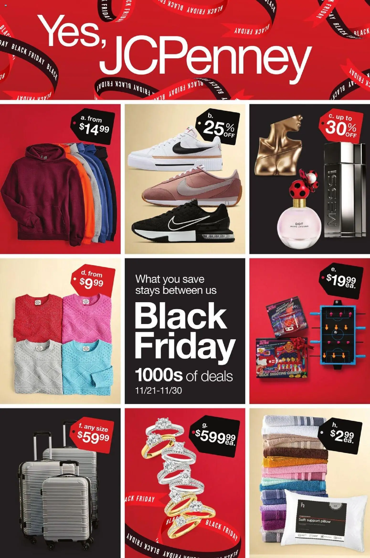 Ad Preview of JCPenney Black Friday Deals from 11/21/2025