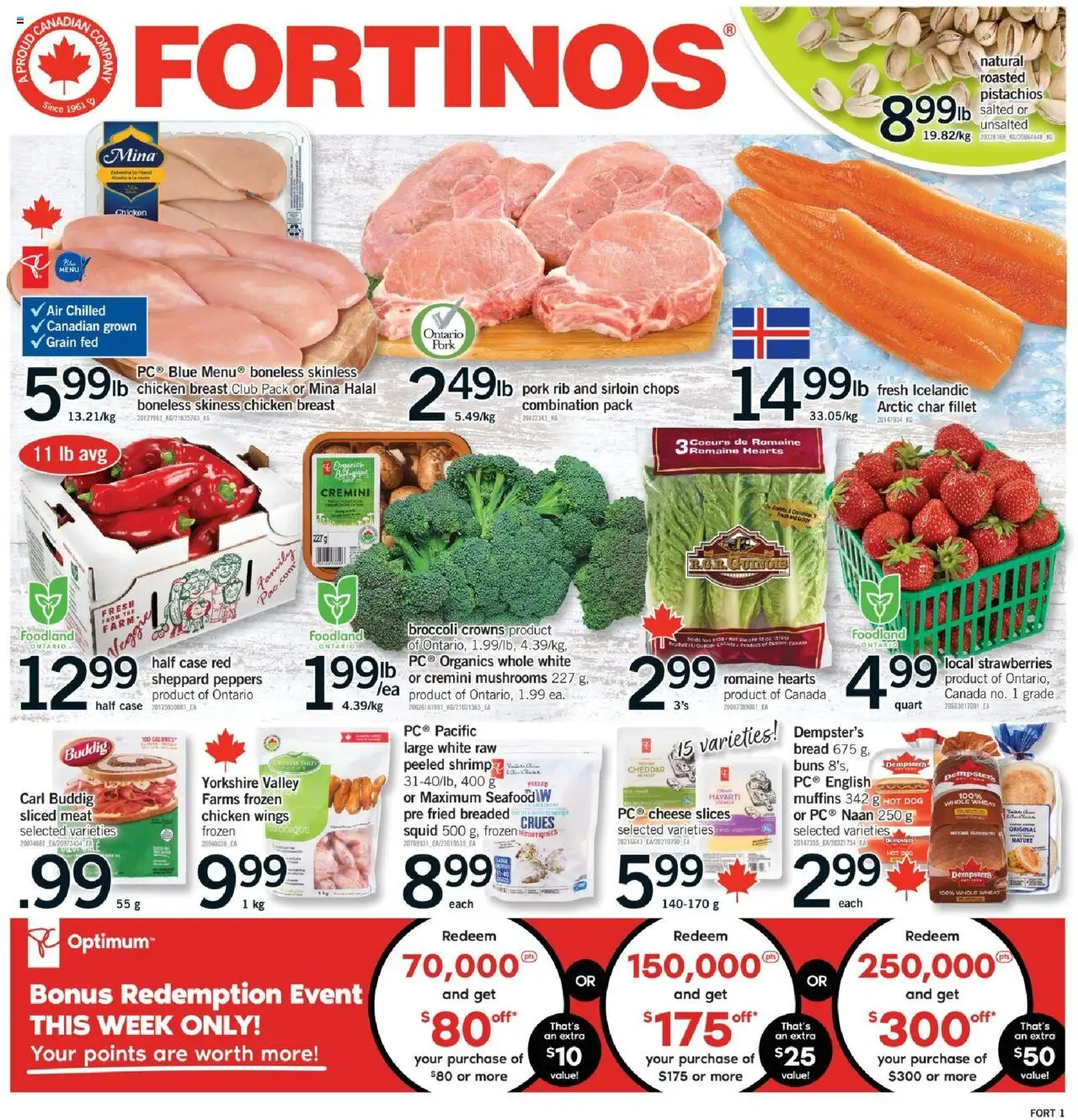 Fortinos flyer valid from Aug 21, 2025 - page number 1