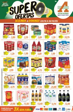 Pré-Visualização do folheto "Ofertas - SP" da loja Atacadão válido a partir de 20/10/2025