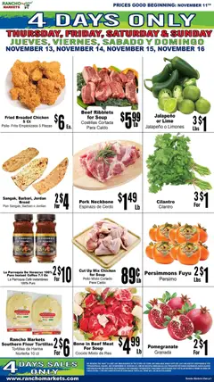 Ad Preview of Rancho Markets Weekly Ad from 11/11/2025 | Page: 5