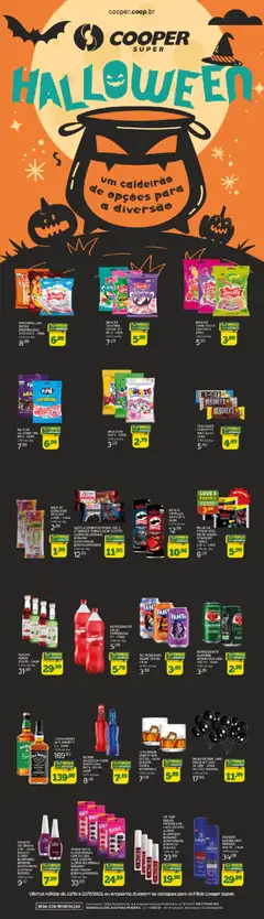 Pré-Visualização do folheto "Ofertas Super Halloween" da loja Cooper válido a partir de 22/10/2025