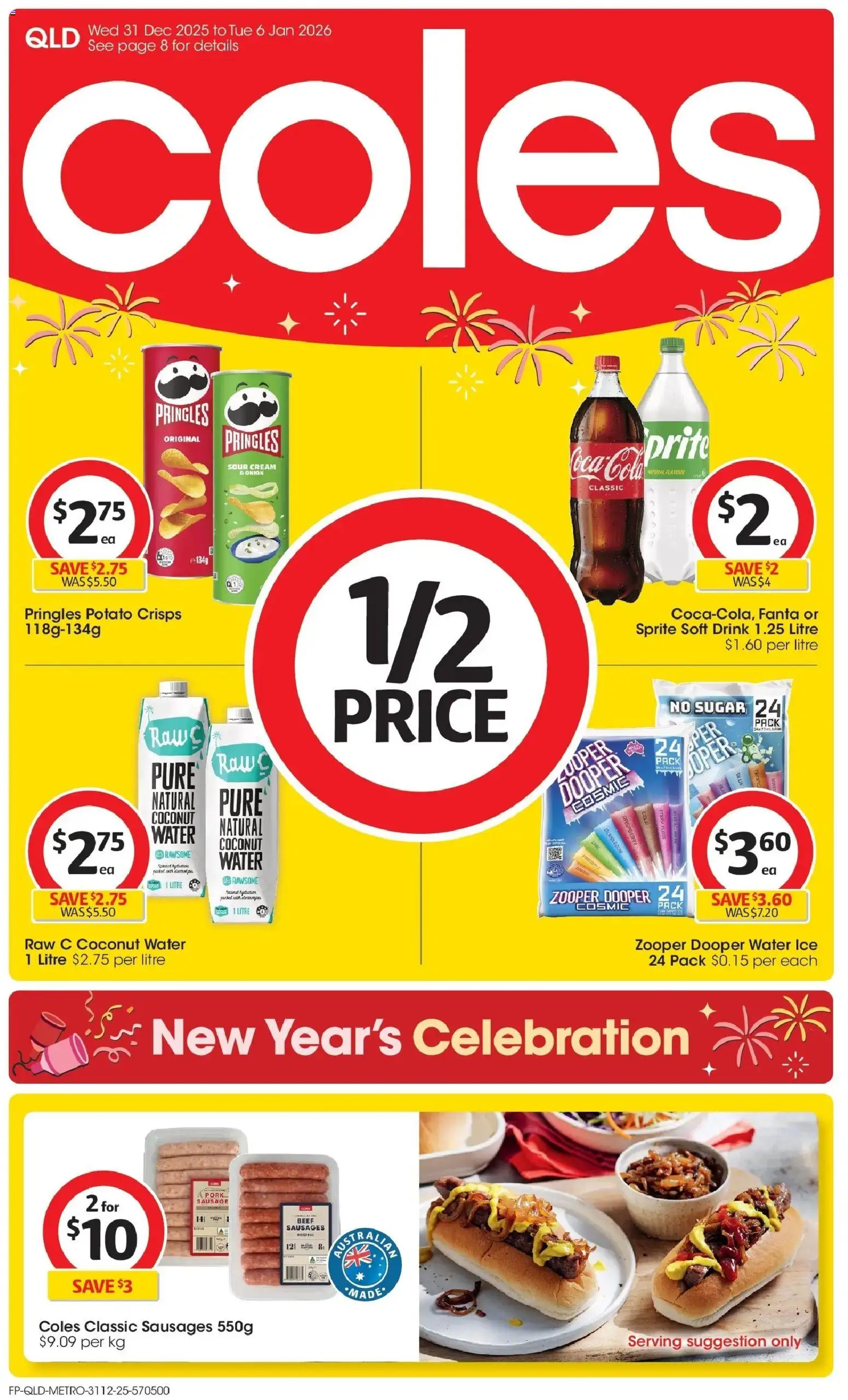 Preview of catalogue Coles Catalogue - 31st December from shop Coles valid 30/12/2025