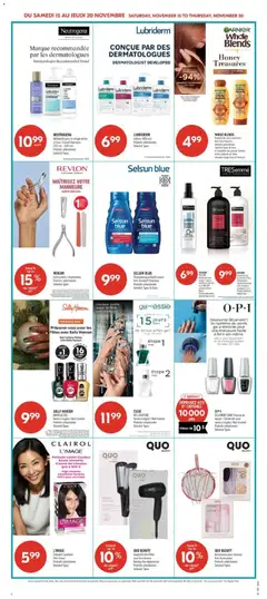 Preview of leaflet Weekly flyer / circulaire from shop Pharmaprix is valid from Nov 15, 2025 | Page: 14