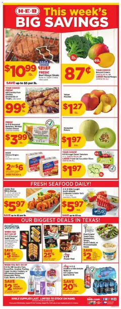 Ad Preview of H-E-B Weekly Ad from 08/13/2025