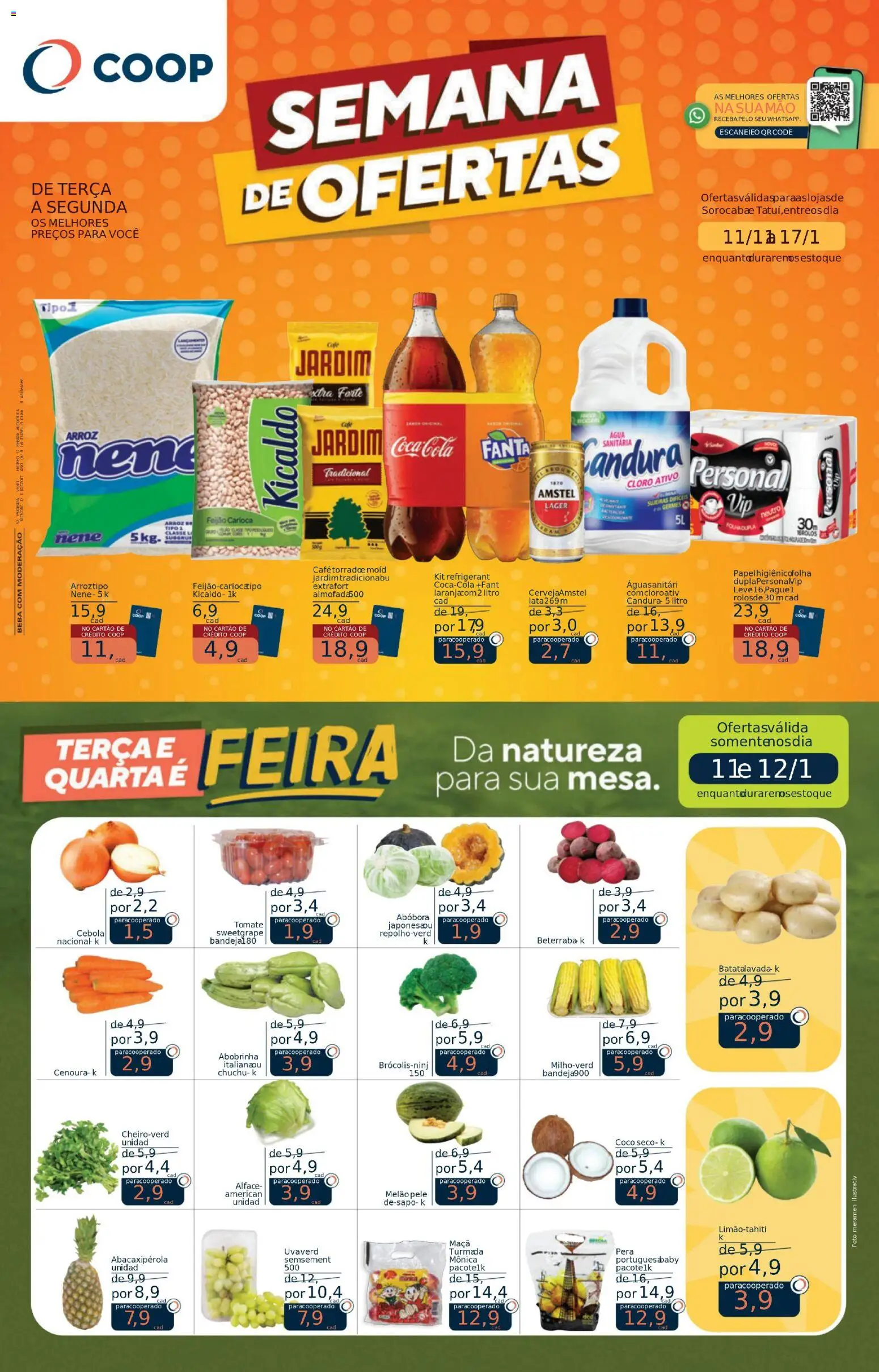 Pré-Visualização do folheto "Ofertas da semana" da loja Coop válido a partir de 11/11/2025