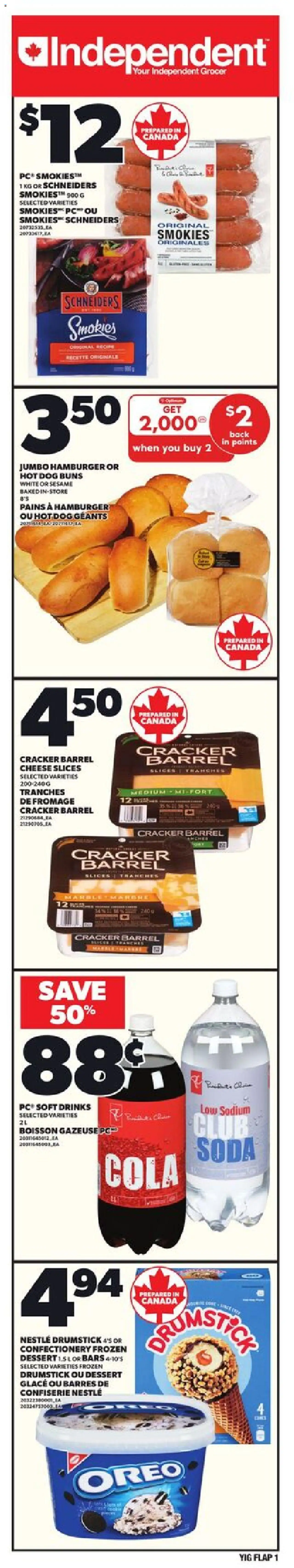 Independent Grocer flyer valid from Aug 14, 2025 - page number 1