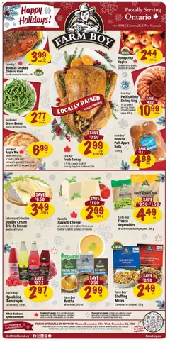 Preview of leaflet Weekly flyer / circulaire from shop Farm Boy is valid from Dec 18, 2025