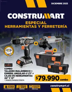 Folleto de la tienda Construmart válido desde el 10.12.2025 