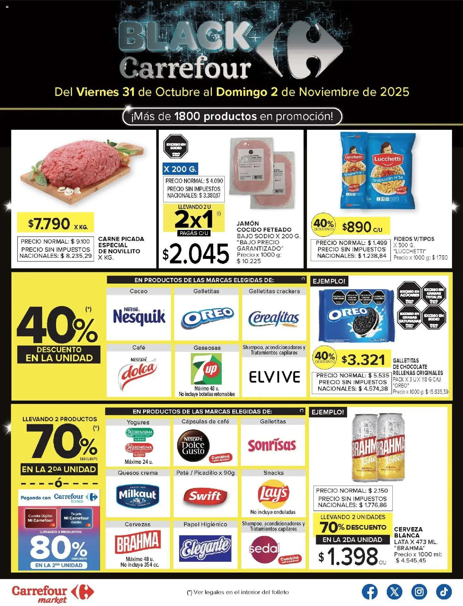 Vista previa del folleto de la tienda Carrefour Market válido desde el 31/10/2025 