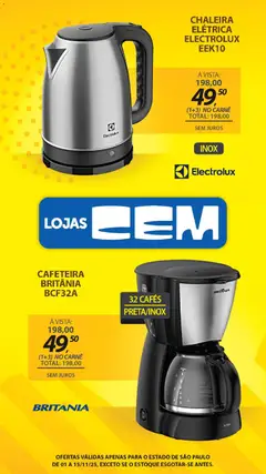 Pré-Visualização do folheto "Ofertas atuais" da loja Lojas Cem válido a partir de 01/11/2025 | Página: 69