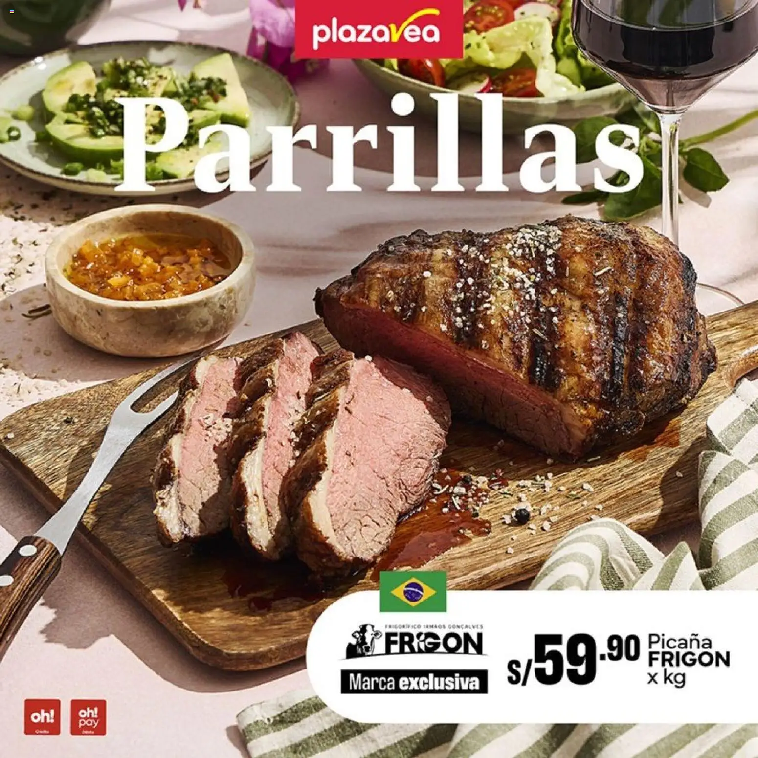 Vista previa de ESPECIAL PARRILLA de la tienda Plaza Vea válido desde 16/01/2026